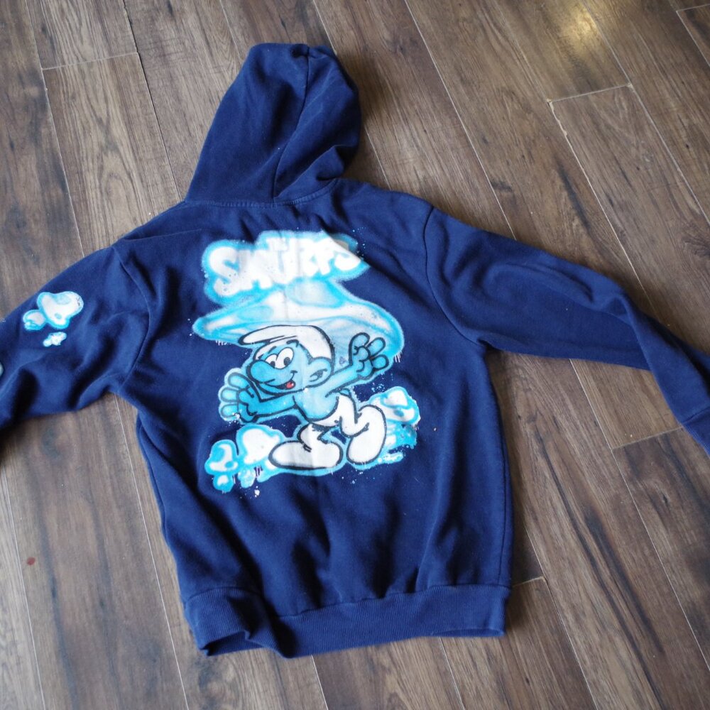 Smurfs Navy Blue Sweat Shirt